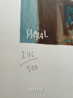 Segal Simon Lithography Original 1956 Signed Numbered