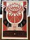 Shepard Fairey Power And Glory Obey Offset Litho Signed