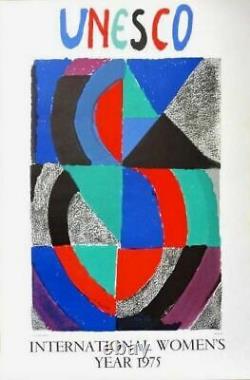 Sonia Delaunay Annee International Of The Woman 1975 - Lithograph Poster