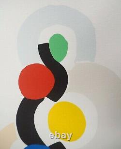 Sonia Delaunay (after) Rhythm And Dance Lithography Signed, 600ex