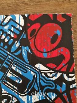Speedy Graphito Lithography Signed Dated 25x20cm No Jonone C215 Cup2 Sean