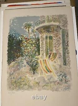 Terechkovitch Constantin Rondinella Lithography Signed 1969 Very Rare