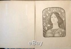 The 6 Original Lithograph Virgin Paul Berthon Symbolist Art Nouveau 1902