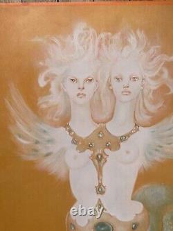 The Sphinx with Two Heads by Léonor Fini, Signed and Numbered Lithograph