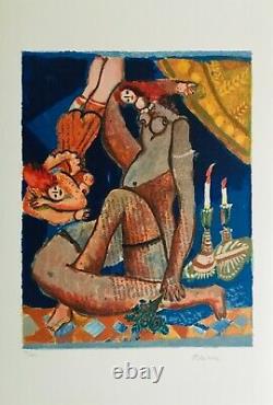 Théo TOBIASSE The Song of Songs VI Original signed lithograph