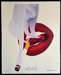 Tom Wesselmann Lithograph COA Original Hand Numbered Signed Op Published