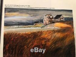 Tomi Ungerer Lithography Houses In Canada Slow Agony Signed Print 50x34 CM Ea