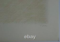 Topor Roland Lithography Signed Au Crayon Num/100 Handsigned Numb Lithographic