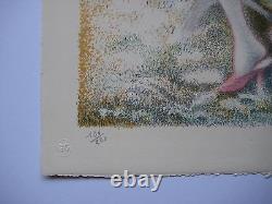 Touchagues Louis Signed Lithograph Numbered /220 Handsigned Numb Lithograph