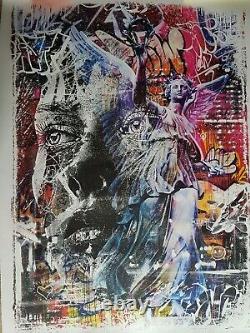 Triumph Vhils - Pichiavo Signed, Numbered And Certified