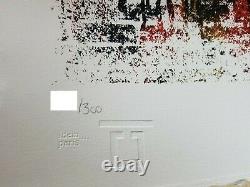 Triumph Vhils - Pichiavo Signed, Numbered And Certified