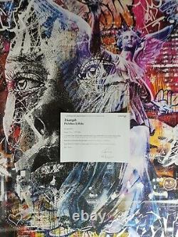 Triumph Vhils - Pichiavo Signed, Numeroted - Certified