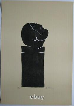 Ubac Raoul Lithography 1982 Signed Au Crayon Num/75 Handsigned Numb Lithograph