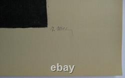 Ubac Raoul Lithography 1982 Signed Au Crayon Num/75 Handsigned Numb Lithograph