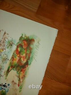 Urban Huchet Litho-signed And An Artist's Proof Lot The 5 Lithographs