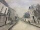 Utrillo Rare Black Signed Lithograph In Montmartre Paris