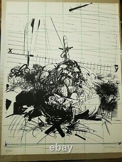 Velickovic Lithography 700x535 1/100 Signature 1970 Be