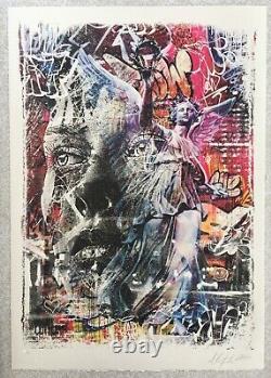 Vhils & Pichiavo Triumph Lithograph Signed And Numbered Xx/300