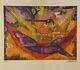 Wolf Reuther Original Lithograph 1974 Signed Expressionism Outsider Art