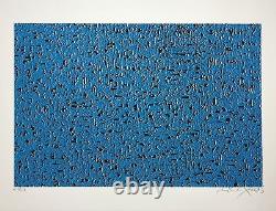 Xenakis Contantin Original Silkscreen Signed Abstract Art Abstraction