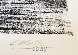 ART Felix Labisse LITHOGRAPHIE Rare signée/numérotée (Astéroïdes) / ENSOR