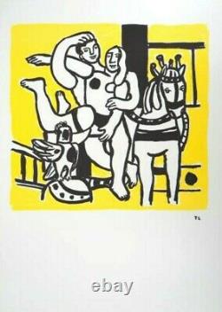 ART/Fernand Léger /lithographie originale/ Les Amoreux/ signée planche/