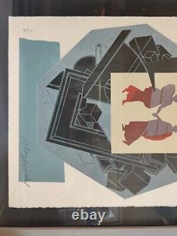 Alain LE Yaouanc LITHOGRAPHIE EN COULEUR Authentique Signé Et Numéroté