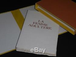 Albert Camus La Femme Adultere Lithographies Clairin Edition Originale N° Signee