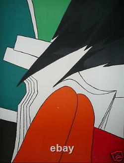 Artigas Lithographie originale signée numérotée art abstrait abstraction Miro