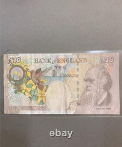 Authentic Banksy di Faced Tenner +letter of Lazaride Sign NO jonone obey arsham