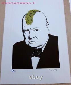 BANKSY Lithographie Signed Numbered on 150, Original M Arts Edition not invader