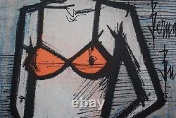BUFFET Bernard Le Bikini, LITHOGRAPHIE originale signée, MOURLOT, 1967