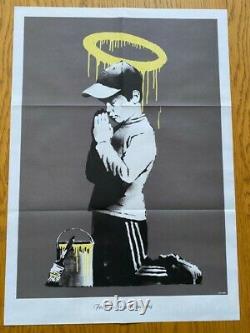 Banksy Don't Panic Forgive us our Trespassing Poster Street Art Print