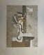 Beaudin André Lithographie Originale Signée 71 Art Abstrait Abstraction Abstract