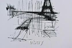 Bernard BUFFET Ton Paris GRAVURE signée, 1961, 197ex