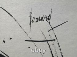 Bernard BUFFET Un cri GRAVURE signée #1961 #197ex