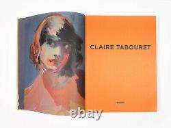 Claire Tabouret MAKEUP (orange) NO Banksy Calleja Hirst Kaws Condo