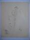 Cocteau Jean Lithographie 1955 Signée Dans La Planche Signed Lithograph