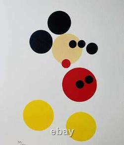 Damien Hirst Mickey Mouse. Beautiful original lithograph