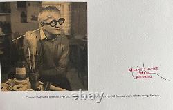 David Hockney Lithographie COA Originale Signée (180 Ex Numérotée Limitée)