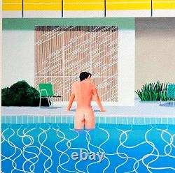 David Hockney Lithographie COA Originale Signée Numérotée À La Main Limitée