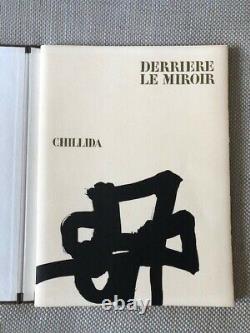 Derrière le miroir N° 143 Eduardo Chillida / Tirage de luxe signé Maeght 1964