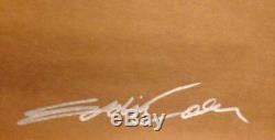 EDDIE COLLA sérigraphie signée 90x60cm /dran/jef aérosol/ludo/blek le rat/banksy