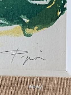 Edouard Pignon lithographie originale signée numérotée encadrée era picasso