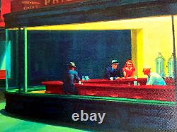 Edward Hopper Lithographie COA Original Certificat Signé (Wayne Thiebaud)