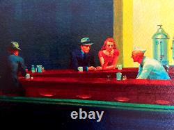 Edward Hopper Lithographie COA Original Certificat Signé (Wayne Thiebaud)