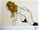 Egon Schiele Lithographie Coa Originale Signée Op Numérotée Edvard Munch