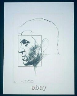 Ernest Pignon-Ernest, lithographie originale 1980- signée & numérotée au crayon