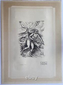 Friesz Othon Lithographie Originale Signée Num/200 Signed Numb/200 Lithograph