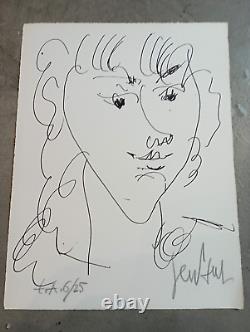 Gen Paul / Lithographie originale signée /Femme